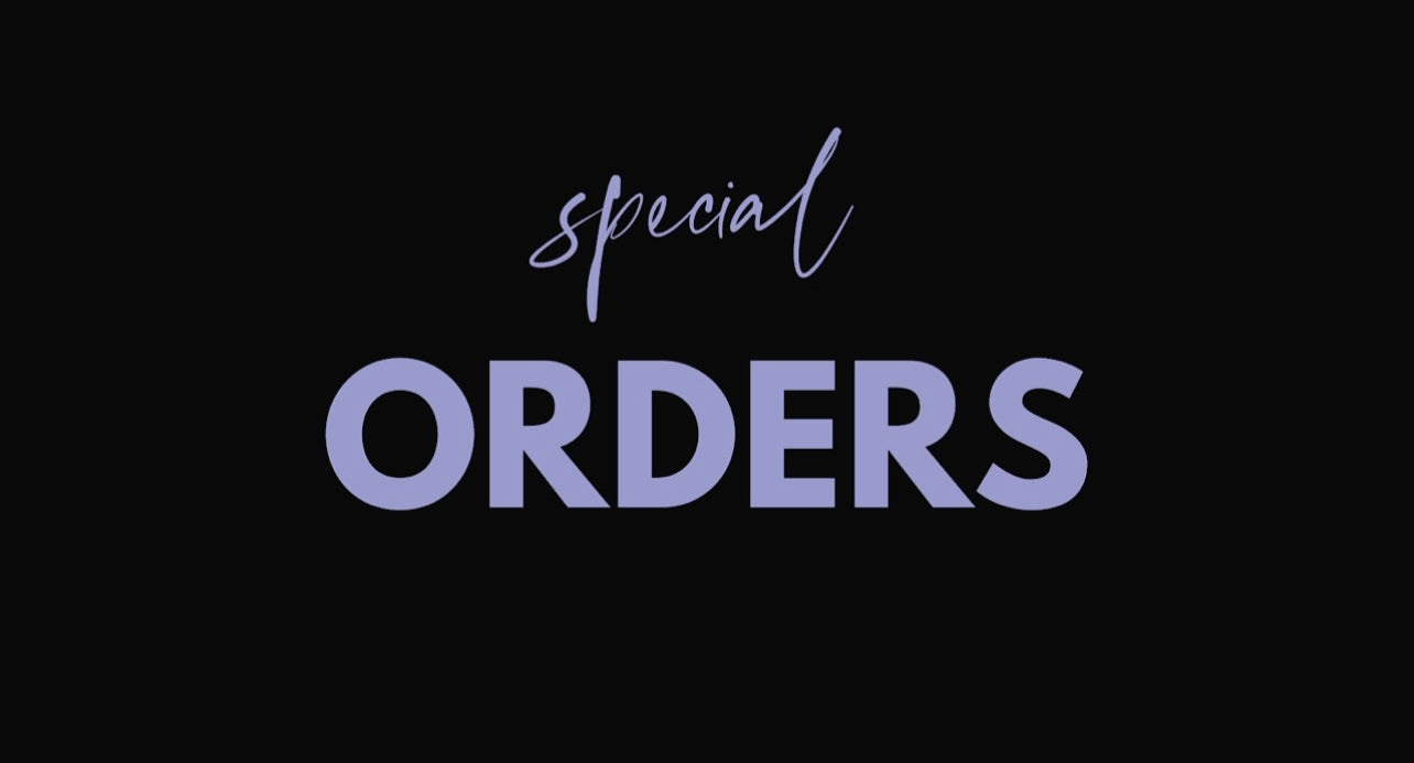 Special Orders