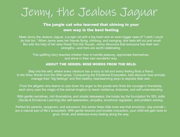 Jenny, the Jealous Jaguar